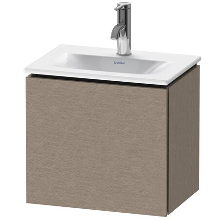 L-Cube Wall-Mounted Vanity Unit Cashmere Oak